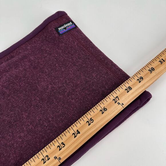 Patagonia Better Sweater Infinity Scarf Purple Plum - Picture 6 of 7